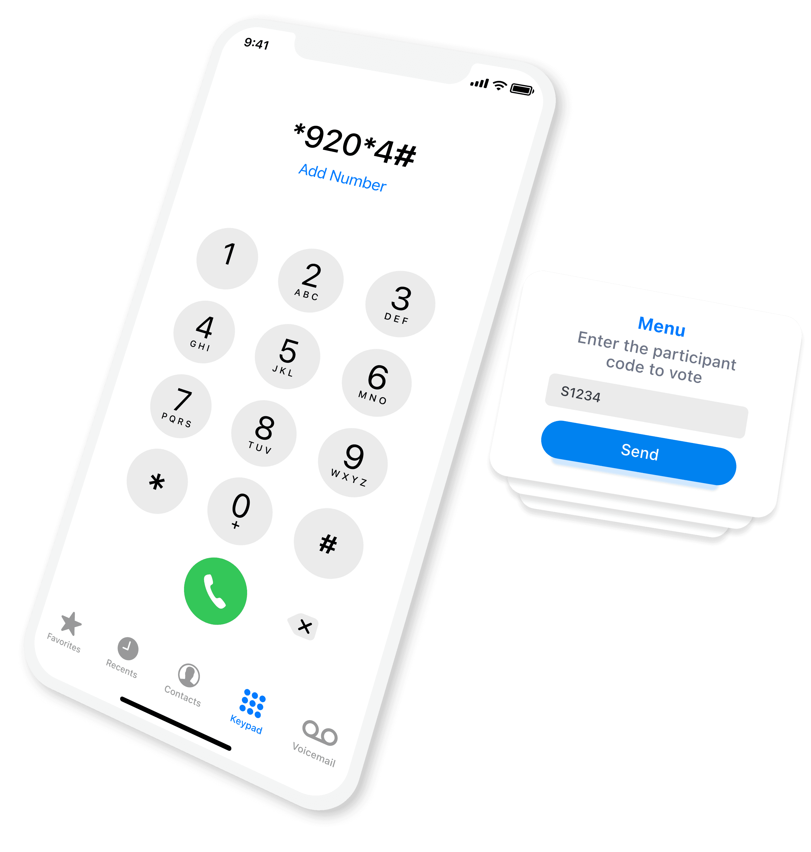 USSD Application Backend screenshot